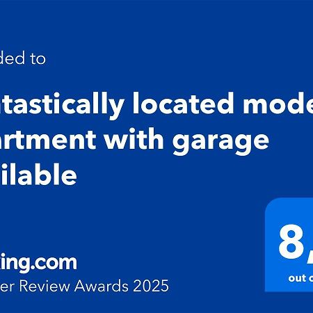 Fantastically Located Modern Apartment With Garage Available 오스텐드 외부 사진